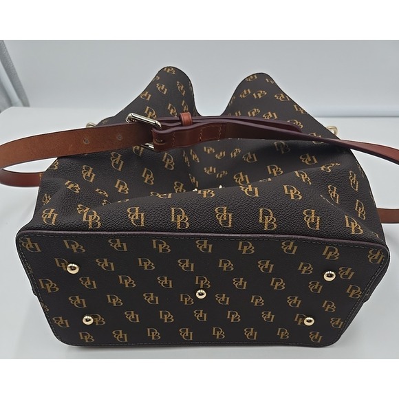NWT Dooney & Bourke Women\'s Gretta Small Brenna Satchel Old Money Quiet Luxury